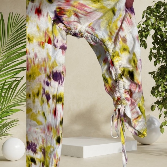 One-Shoulder Summer Dress – Medium – Monet Design – Elegant & Vibrant - Picture 2 of 3